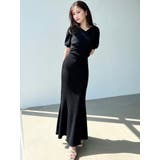 フロントクロスマーメイドニットワンピース | RESEXXY | 詳細画像12