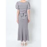 フロントクロスマーメイドニットワンピース | RESEXXY | 詳細画像17