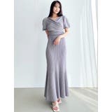 フロントクロスマーメイドニットワンピース | RESEXXY | 詳細画像2