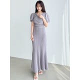 フロントクロスマーメイドニットワンピース | RESEXXY | 詳細画像3