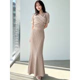 フロントクロスマーメイドニットワンピース | RESEXXY | 詳細画像8