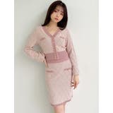 バイカラーツイードニットスカート【セットアップ着用可能】 | RESEXXY | 詳細画像2 