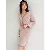 バイカラーツイードニットスカート【セットアップ着用可能】 | RESEXXY | 詳細画像3 