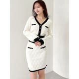 バイカラーツイードニットスカート【セットアップ着用可能】 | RESEXXY | 詳細画像5 