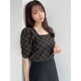 エンボスロゴニットトップス | RESEXXY | 詳細画像10