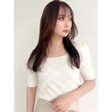 エンボスロゴニットトップス | RESEXXY | 詳細画像5