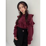 ショルダーシアーラッフルブラウス | RESEXXY | 詳細画像10