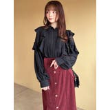 ショルダーシアーラッフルブラウス | RESEXXY | 詳細画像20