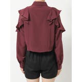 ショルダーシアーラッフルブラウス | RESEXXY | 詳細画像29