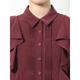 ショルダーシアーラッフルブラウス | RESEXXY | 詳細画像30