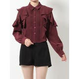 ショルダーシアーラッフルブラウス | RESEXXY | 詳細画像39