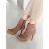 ベージュ | フェイクスウェードショートブーツ | RESEXXY