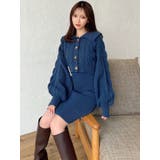 ケーブルカーデSETミニニットワンピース | RESEXXY | 詳細画像12 