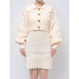 ケーブルカーデSETミニニットワンピース | RESEXXY | 詳細画像19 