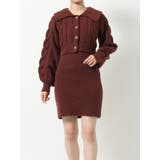 ケーブルカーデSETミニニットワンピース | RESEXXY | 詳細画像33 