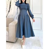 シャーリングロングワンピース | RESEXXY | 詳細画像9 