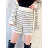 ミックスツイードニットショートパンツ【セットアップ着用可能】 | RESEXXY | 詳細画像1 