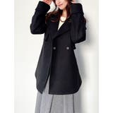 ブラック | メルトントレンチコート | RESEXXY