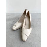 アイボリー | クロスデザインパンプス | RESEXXY