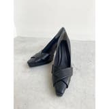 ブラック | クロスデザインパンプス | RESEXXY