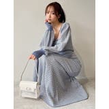 バイカラーツイードマーメイドニットワンピース | RESEXXY | 詳細画像16