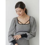 バイカラーツイードマーメイドニットワンピース | RESEXXY | 詳細画像39