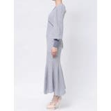 バイカラーツイードマーメイドニットワンピース | RESEXXY | 詳細画像42