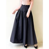 ギャザーナイロンフレアスカート | RESEXXY | 詳細画像1 