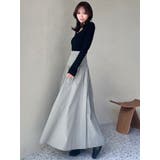 ギャザーナイロンフレアスカート | RESEXXY | 詳細画像11 