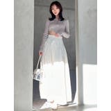 ギャザーナイロンフレアスカート | RESEXXY | 詳細画像12 