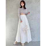 ギャザーナイロンフレアスカート | RESEXXY | 詳細画像14 