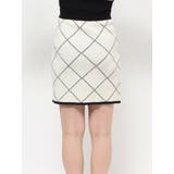 バイカラーミニニットスカート【セットアップ着用可能】 | RESEXXY | 詳細画像18 