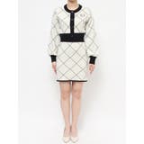 バイカラーミニニットスカート【セットアップ着用可能】 | RESEXXY | 詳細画像21 