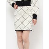 バイカラーミニニットスカート【セットアップ着用可能】 | RESEXXY | 詳細画像25 