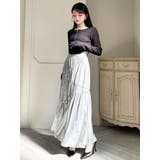 メタリックギャザーマーメイドスカート | RESEXXY | 詳細画像12 