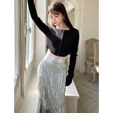 メタリックギャザーマーメイドスカート | RESEXXY | 詳細画像15 