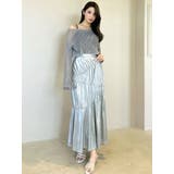 メタリックギャザーマーメイドスカート | RESEXXY | 詳細画像17 