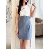 バイカラーロゴミニワンピース | RESEXXY | 詳細画像1