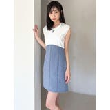 バイカラーロゴミニワンピース | RESEXXY | 詳細画像14