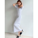 パールビーズリブニットワンピース | RESEXXY | 詳細画像10 