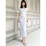 パールビーズリブニットワンピース | RESEXXY | 詳細画像8 