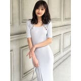 パールビーズリブニットワンピース | RESEXXY | 詳細画像9 