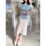 ホワイト | メッシュペンシルスカート | RESEXXY