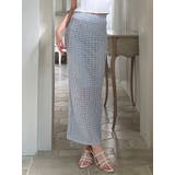 ブルー | メッシュペンシルスカート | RESEXXY