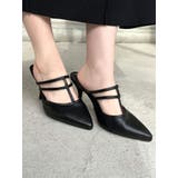 Tストラップポインテッドミュール | RESEXXY | 詳細画像18 