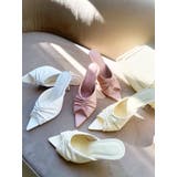 ギャザーデザインシャイニーサンダル | RESEXXY | 詳細画像2 