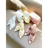 ギャザーデザインシャイニーサンダル | RESEXXY | 詳細画像3 