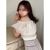 ボリュームドッキングオフショルニットトップス | RESEXXY | 詳細画像27 
