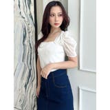 バックヨークシアースリーブニットトップス | RESEXXY | 詳細画像23 
