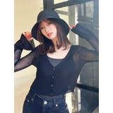 ブラック | シアーニットタイトカーディガン【セットアップ着用可能】 | RESEXXY